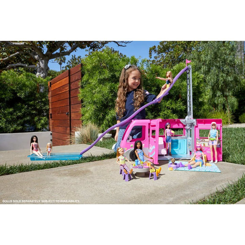 Afbeelding laden in galerijviewer, Barbie dreamcamper speelset
