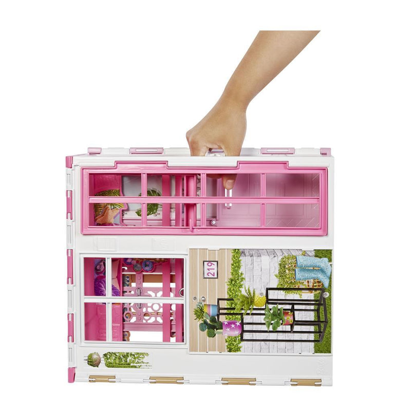 Afbeelding laden in galerijviewer, Barbie huis met pop
