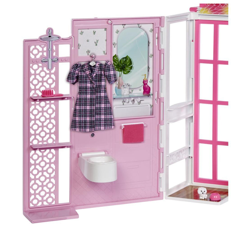 Afbeelding laden in galerijviewer, Barbie huis met pop
