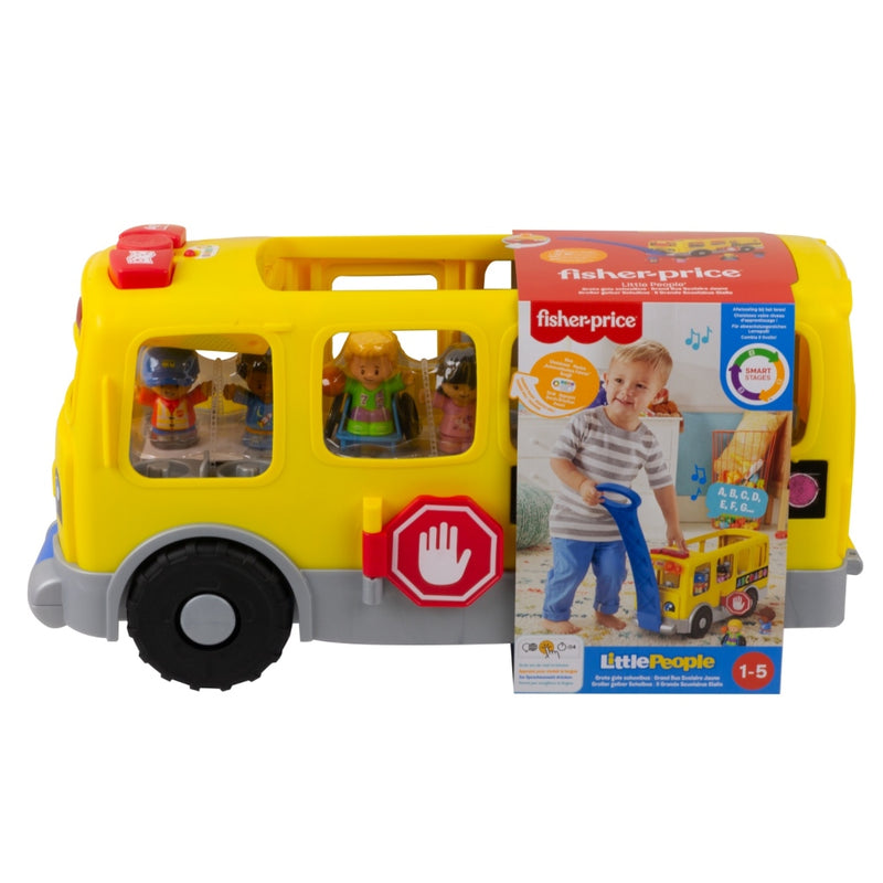 Afbeelding laden in galerijviewer, Fisher Price Litte People Grote Schoolbus + Licht en Geluid
