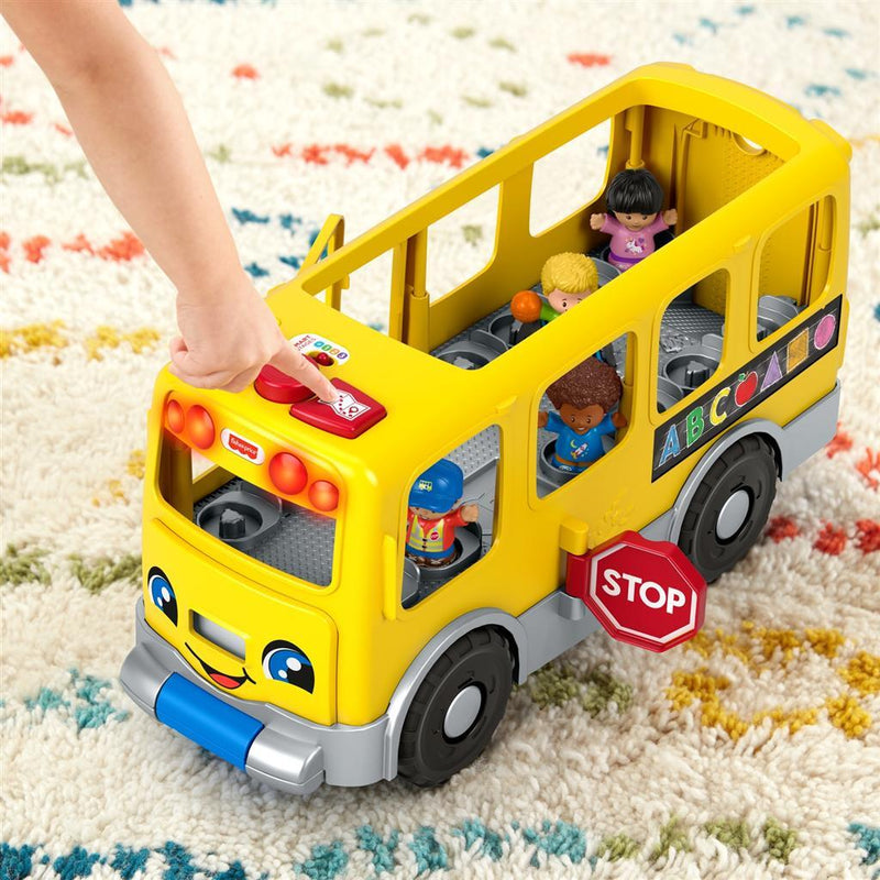 Afbeelding laden in galerijviewer, Fisher Price Litte People Grote Schoolbus + Licht en Geluid
