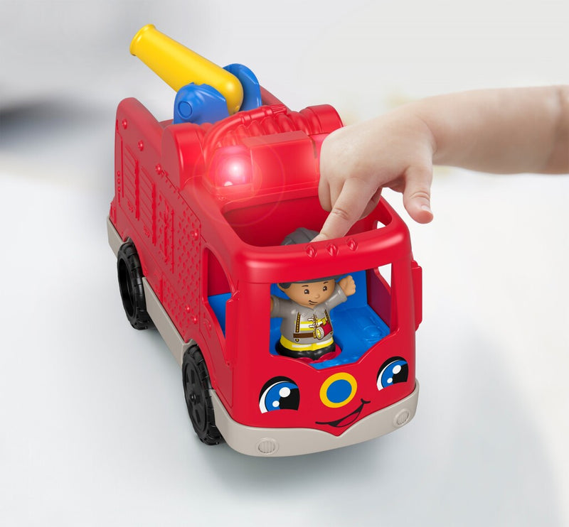 Afbeelding laden in galerijviewer, Fisher Price Little People Brandweerauto

