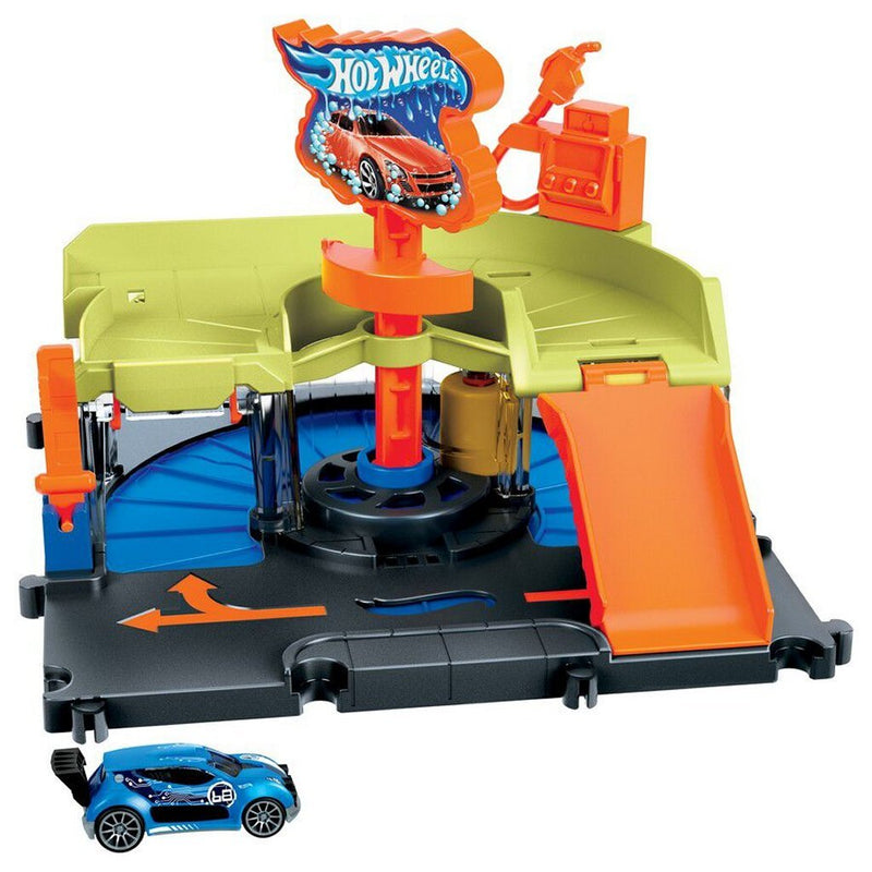 Afbeelding laden in galerijviewer, Mattel hot wheels city downtown speelset assorti
