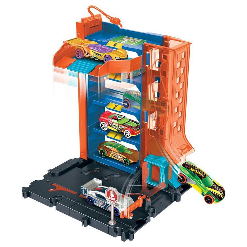 Afbeelding laden in galerijviewer, Mattel hot wheels city downtown speelset assorti
