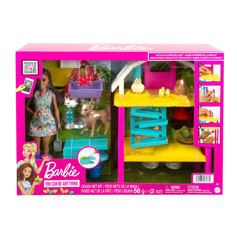 Afbeelding laden in galerijviewer, Barbie hatch and care kippenboerderij
