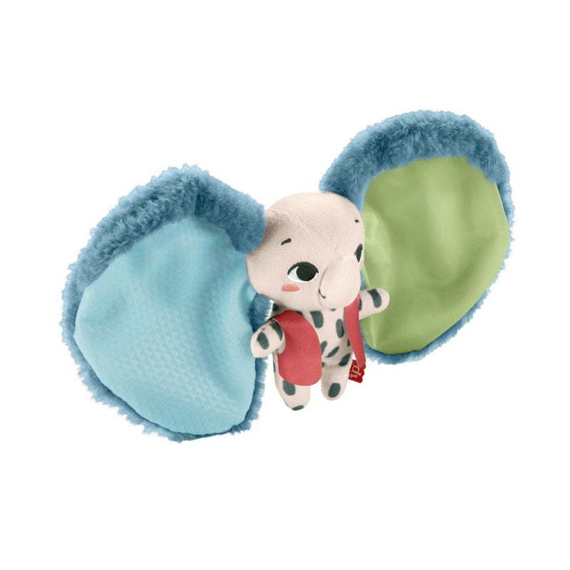 Afbeelding laden in galerijviewer, Fisher price all ears lovey knuffel olifant
