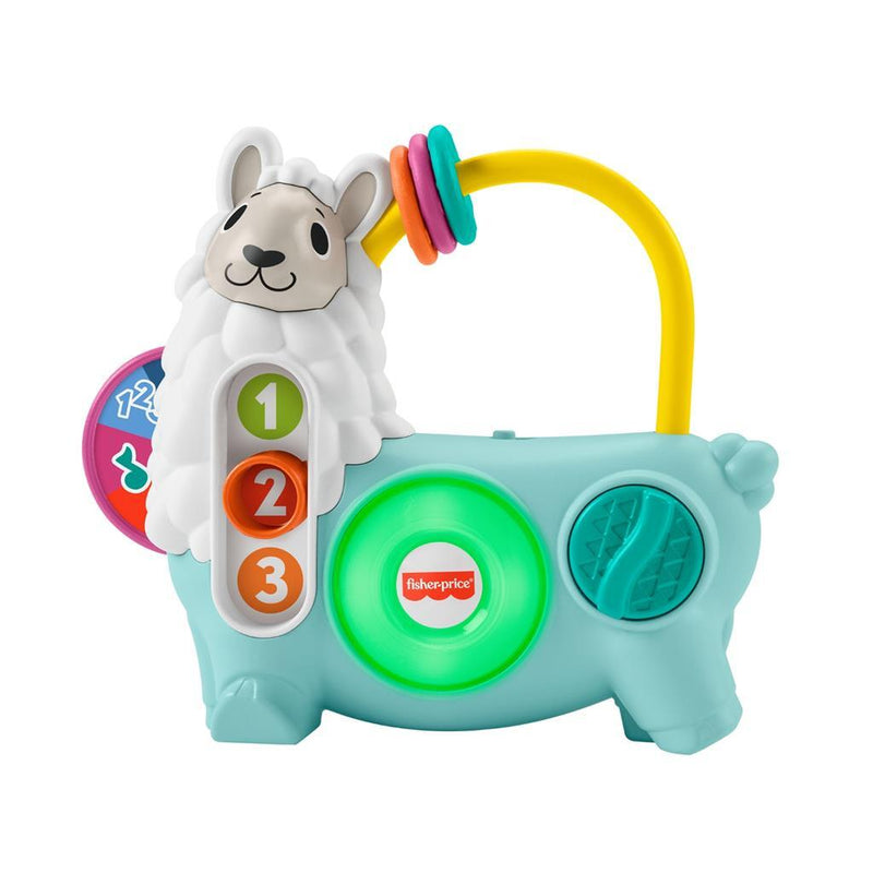 Afbeelding laden in galerijviewer, Fisher price linkimals 123 activiteit lama + licht en geluid
