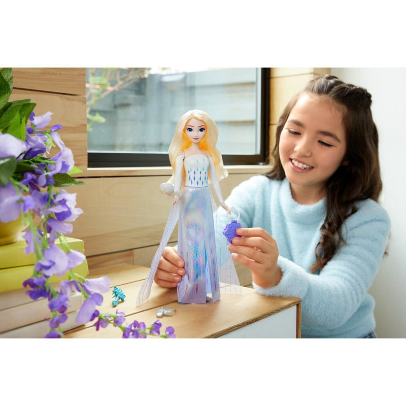 Afbeelding laden in galerijviewer, Disney frozen draaien en ontdekken elsa pop - modepop

