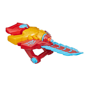 Nerf marvel mech strike monster hunters iron man + 3 darts