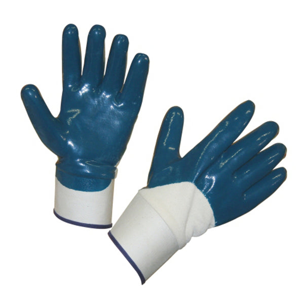 Afbeelding laden in galerijviewer, Keron producten handschoen blauw nbr met kap
