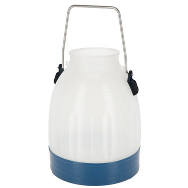 Kerbl producten melkemmer semi transparant blauw 30 liter