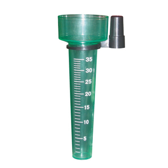Producten regenmeter plus stokhouder