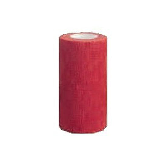 Producten zelfklevende bandage equilastic 10cm rood