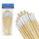 Producten schilders penseelset plat 12 delig