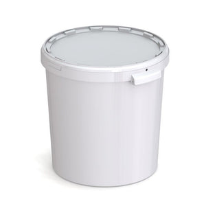 Bouwkern emmer wit 33ltr