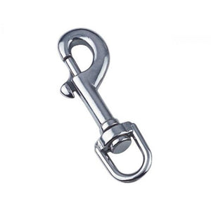 Bouwkern musketonhaak rvs 3 4 19mm
