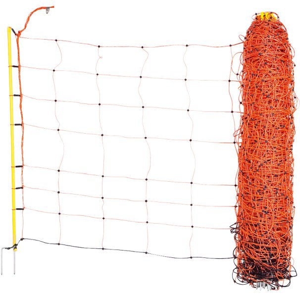 Afbeelding laden in galerijviewer, Ako producten schapennet classic oranje 108cm dubbele pen
