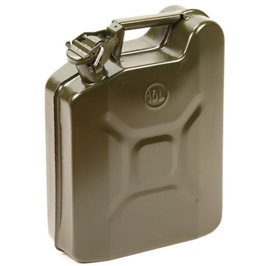 Producten jerrycan metaal groen 10 liter