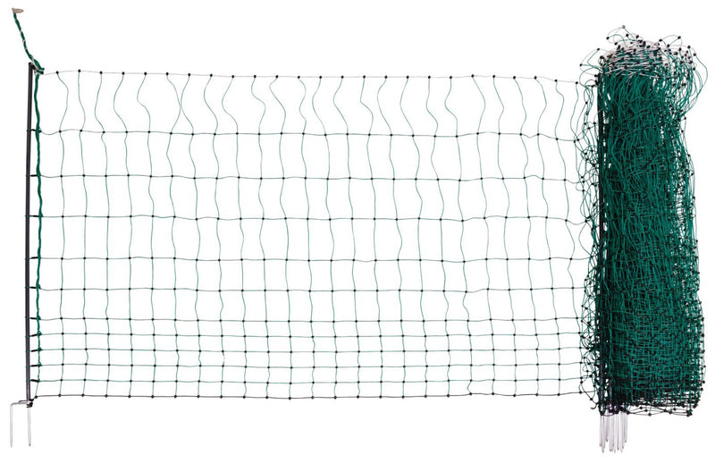 Afbeelding laden in galerijviewer, Ako producten kippennet premium 122cm 25m dubbele pen groen wit
