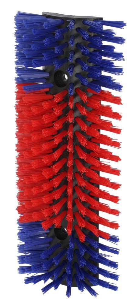 Afbeelding laden in galerijviewer, Producten halfronde koeborstel veeborstel blauw rood
