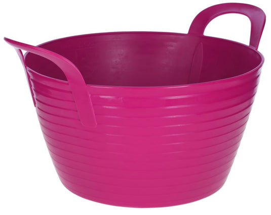 Producten mand flexibel flexbag roze 12 liter