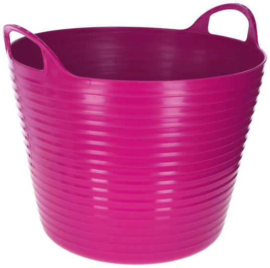 Producten mand flexibel flexbag roze 28 liter
