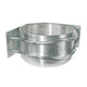 Producten voerbak aluminium rond hoekmodel