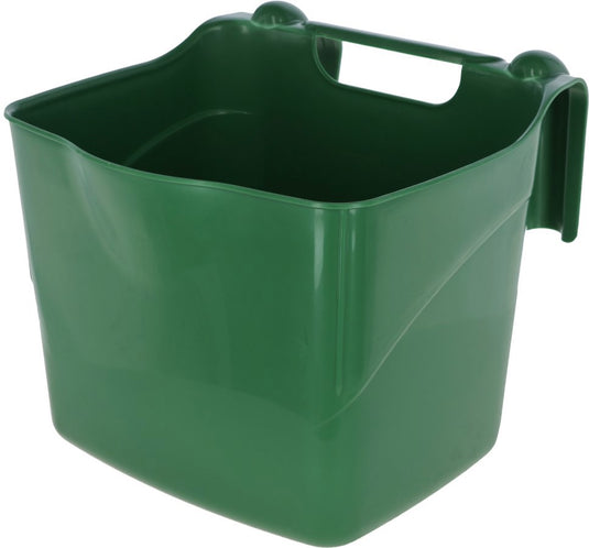 Abi producten voerbak kunststof hangon groen 22l