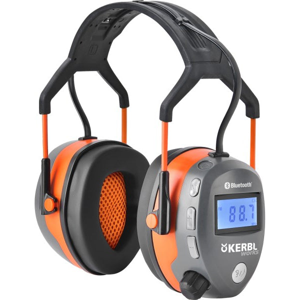 Afbeelding laden in galerijviewer, Kerbl producten gehoorkap works met radio en bluetooth
