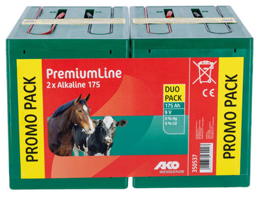 Ako producten alkaline droge batterij 9 v 175 ah promo dubbelpack