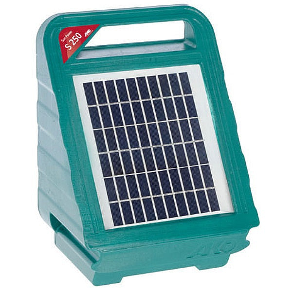 Afbeelding laden in galerijviewer, Ako producten sun power s250 schrikdraadapparaat met zonnepaneel
