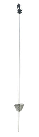 Ako producten rantsoenpaal staal ovaal plus topringiso 107cm 10 stuks