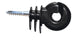 Ako producten oogisolator easy drill korte steun zwart zakje 25 st