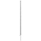 Ako producten classic kunststof paal wit 156cm 5 stuks