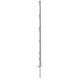 Ako producten expert kunststof paal wit 125cm 5 stuks dubbele voet