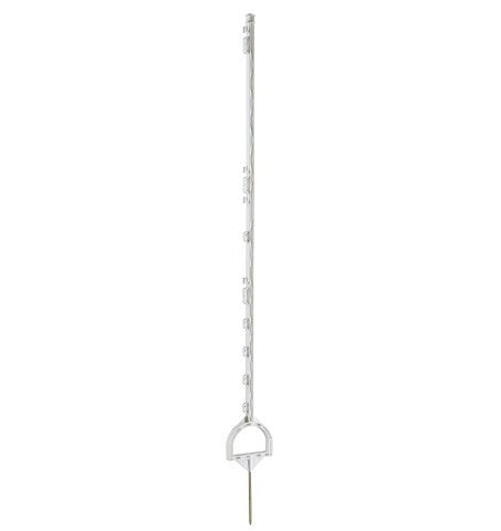 Ako producten rantsoenpaal stijgbeugeltrede knst wit 158cm 5 st