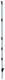 Ako producten glasfiber palen compactplus rond blauw 147cm 10 stuks