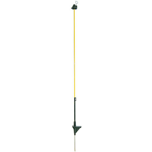 Ako producten glasfiberpaal ovaal 106cm pluskrul metalen pen 10 stuks