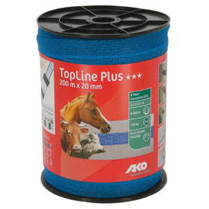 Ako producten topline plus schriklint blauw 2cm 200m