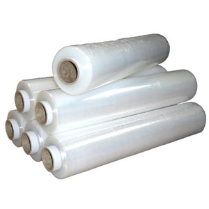 Bouwkern stretchfolie transparant 300mtr
