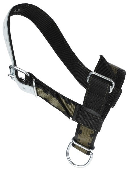 Producten stierenhalster nylon met d ring