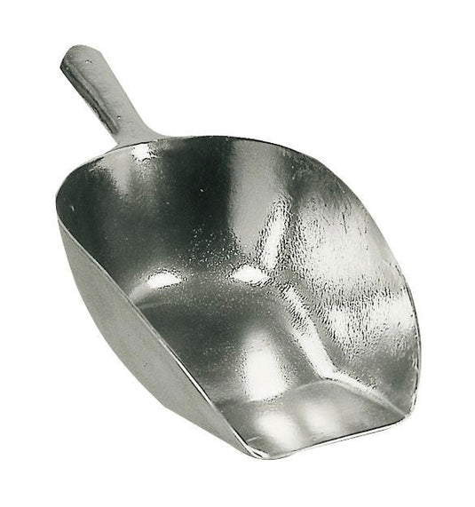 Producten meelschep voerschep aluminium plat 900g