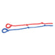 Producten verlostouwtjes vink nylon rood blauw