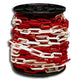 Producten afzetketting rood wit 6mm 30m