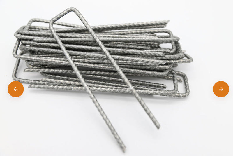 Afbeelding laden in galerijviewer, Producten antiworteldoekpennen gronddoekpennen 25st b3cm l14cm
