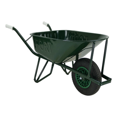 Fort producten kruiwagen 80l gelakt dubbele bodemplaat 1