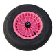 Fort producten wiel 4 80 4 00x8 2ply band kunststof velg roze as 13cm