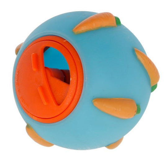 Producten snackbal voor knaagdieren blauw