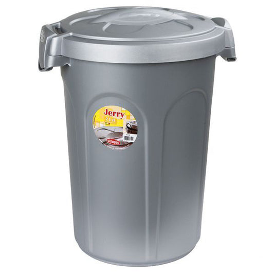 Producten voerton jerry met deksel 8kg 23ltr