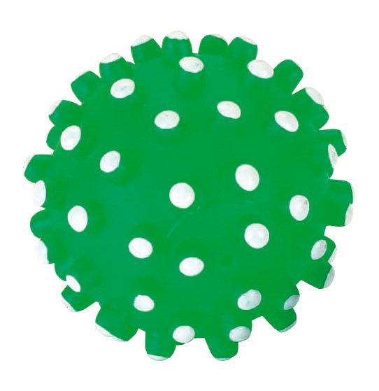 Afbeelding laden in galerijviewer, Producten vinyl speelbal ca 12 cm m noppen plus pieper
